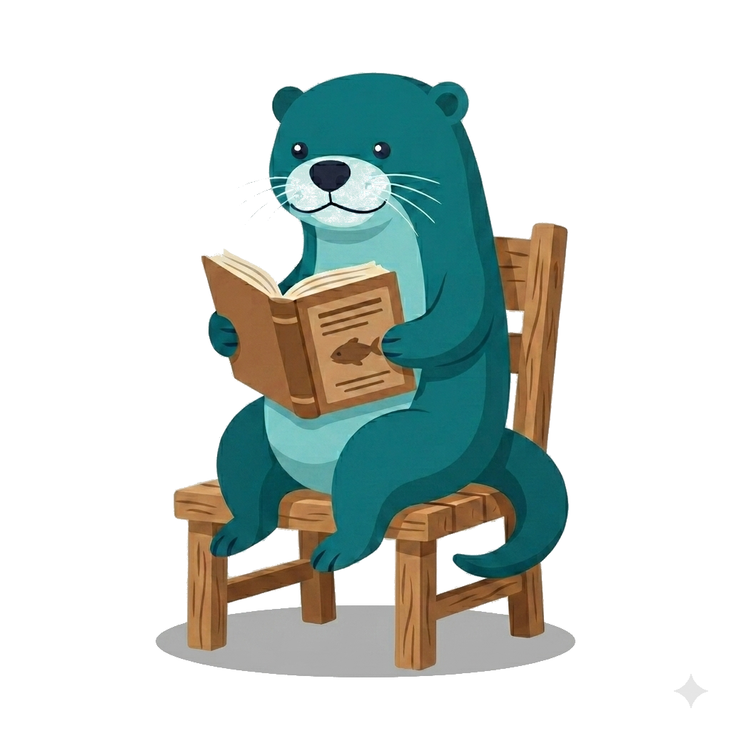 Le guide Feenr en train de lire